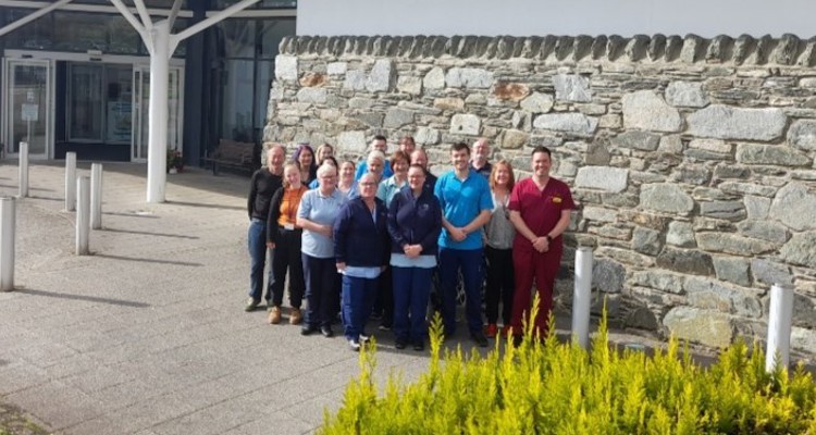 Mid Argyll Hospital Virtual Ward staff