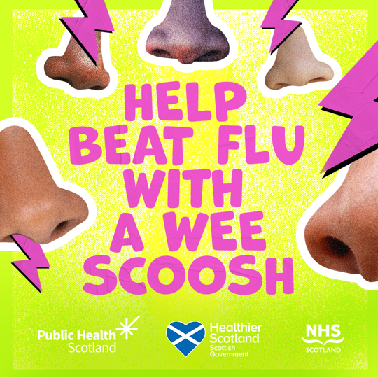 Help Beat Child Flu With A Wee Scoosh