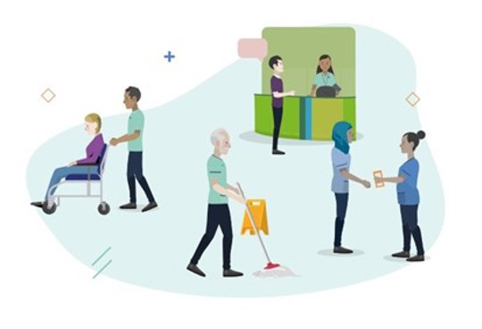 Health Workers At Work