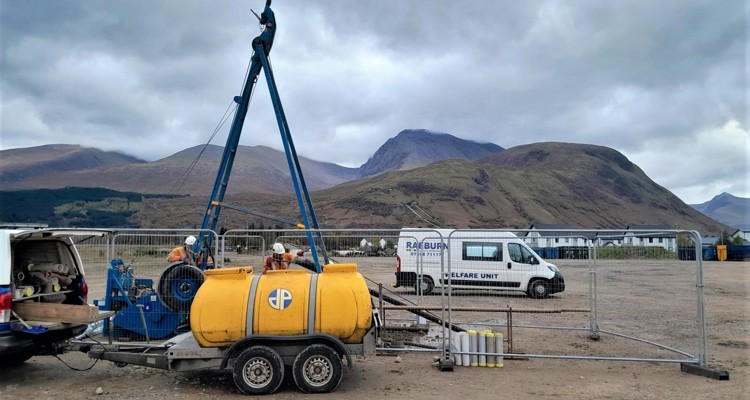 Ground Investigations Underway On The New Lochaber Hospital