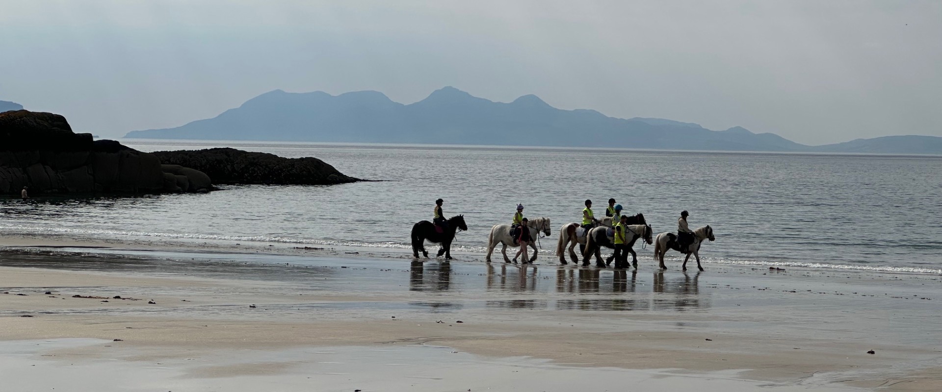 Horseriding On Morar Beach